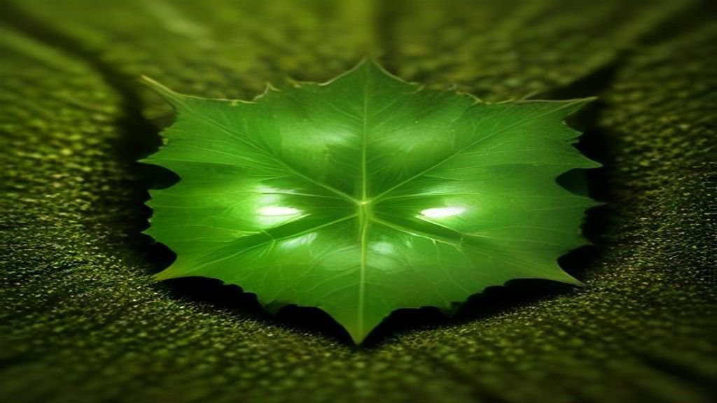 $title$ $focuskw$ Folha verde murchando sob o sol forte, representando a soberania divina no livro de Jonas.