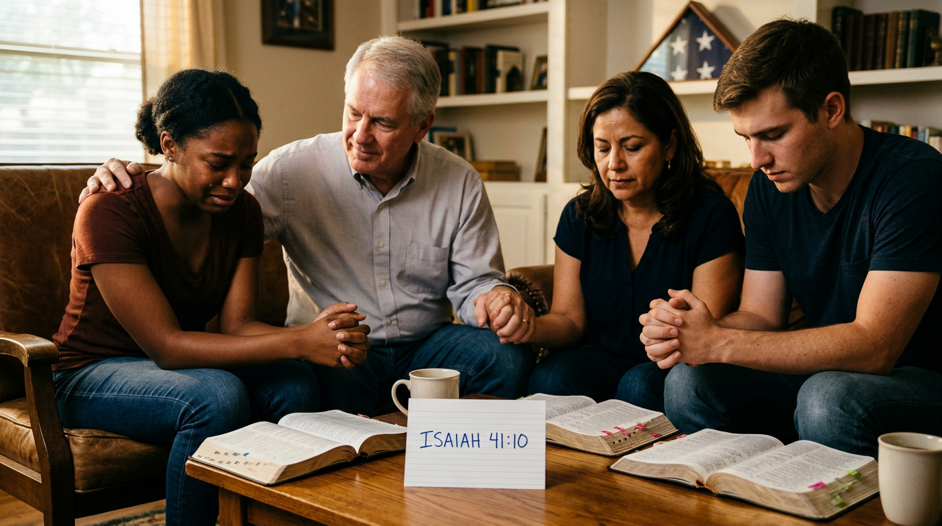 supporting image about Isaiah 41:10: God's Powerful Promise to Overcome Fear and Anxiety
