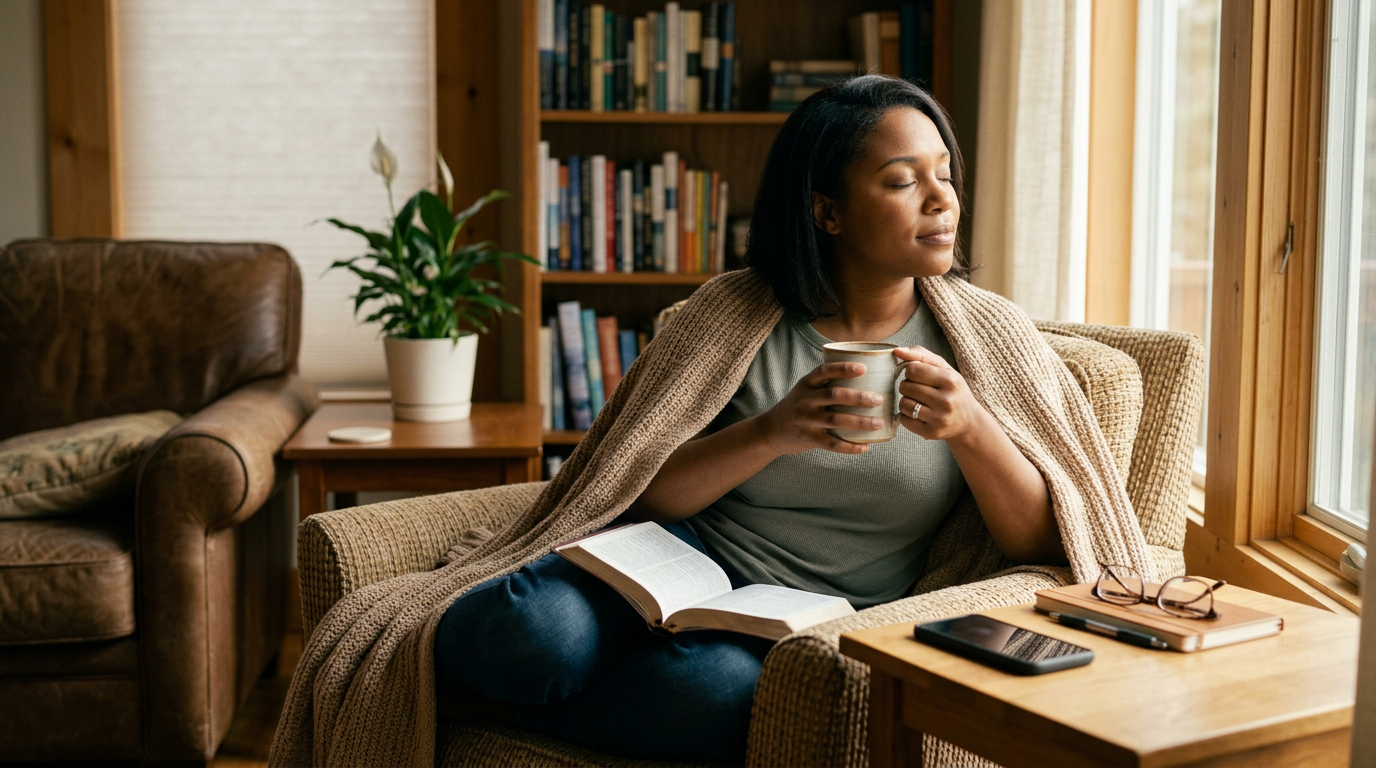 supporting image about Unplug and Recharge: 6 Steps to a God-Centered Weekend