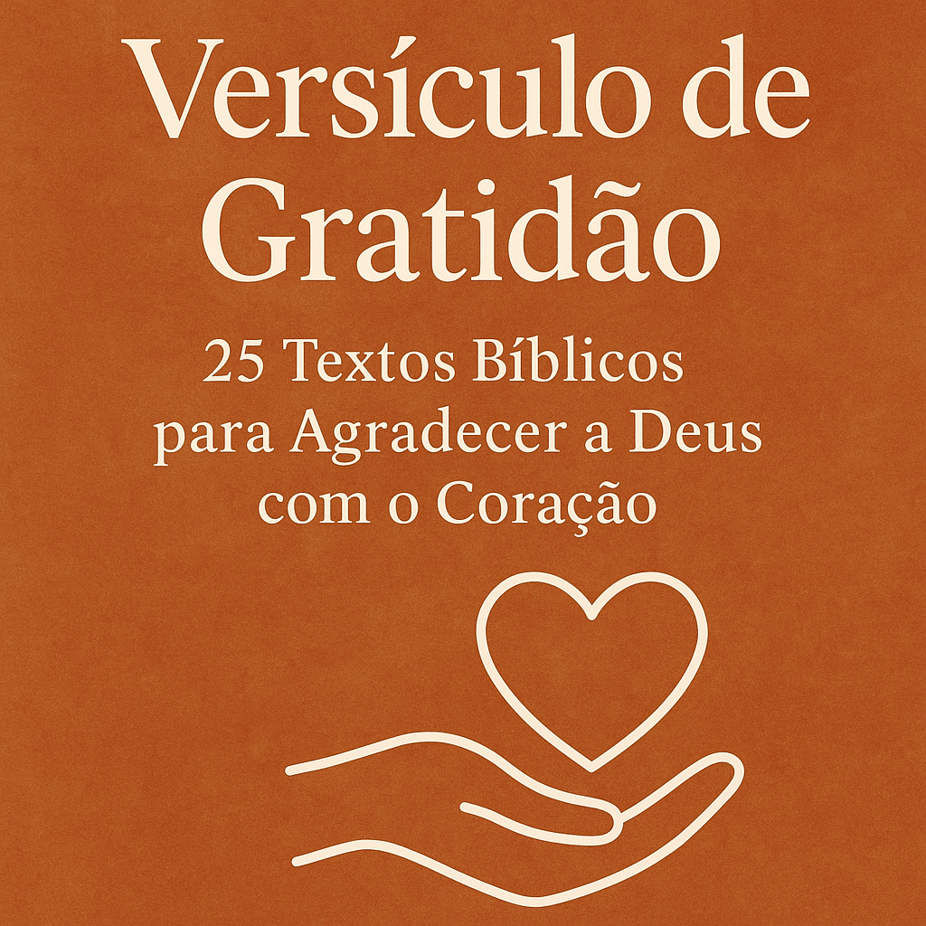 versículo de gratidão-25 textos