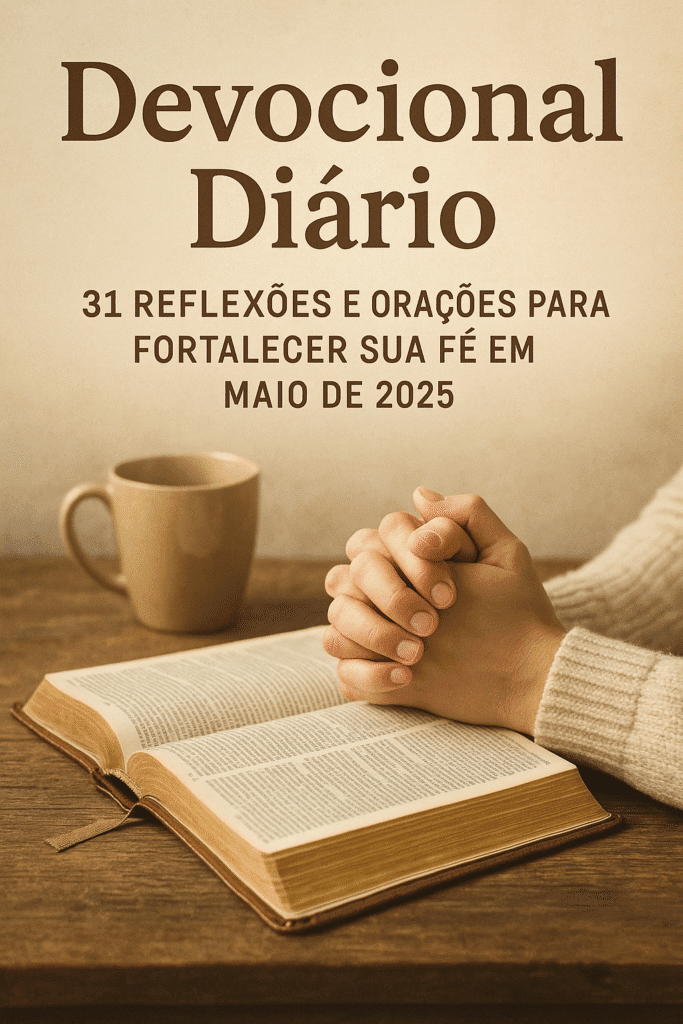 devocional diário para maio de 2025