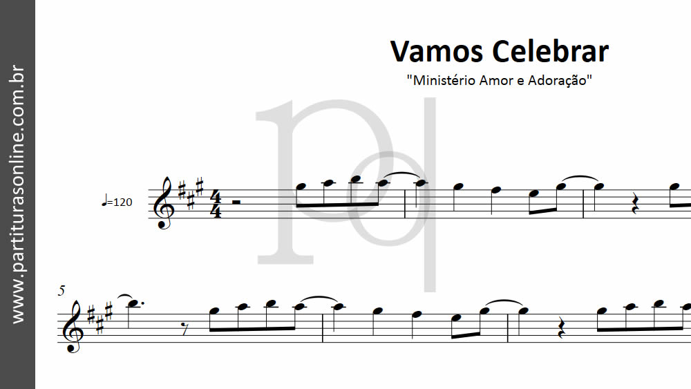 vamos celebrar ministério amor e adoração