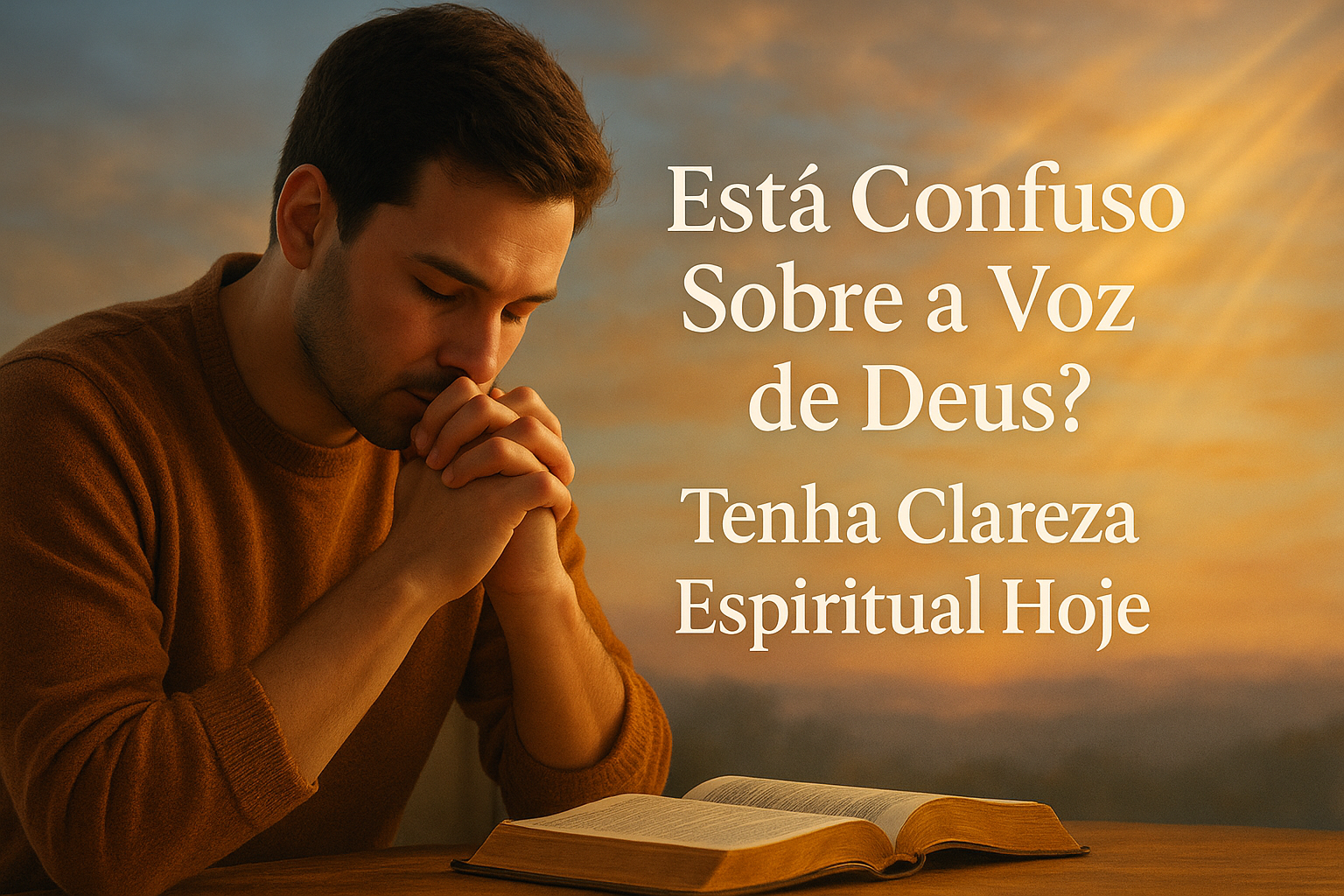 Como saber se Deus está falando comigo