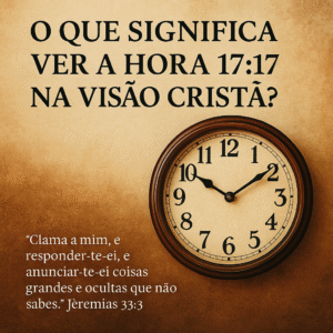 O Que Significa Ver a Hora 17:17 na Visão Cristã? | Revelações ...