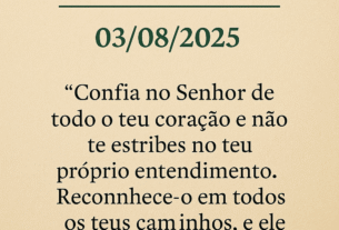 Versículo do Dia 03/08/2025 – Uma Palavra de Esperança para o Seu Coração 2 versiculo do dia 3 agosto de 2025