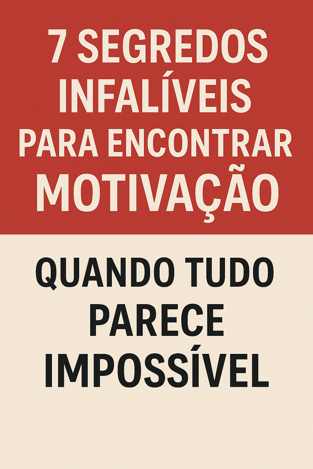 como encontrar motivação