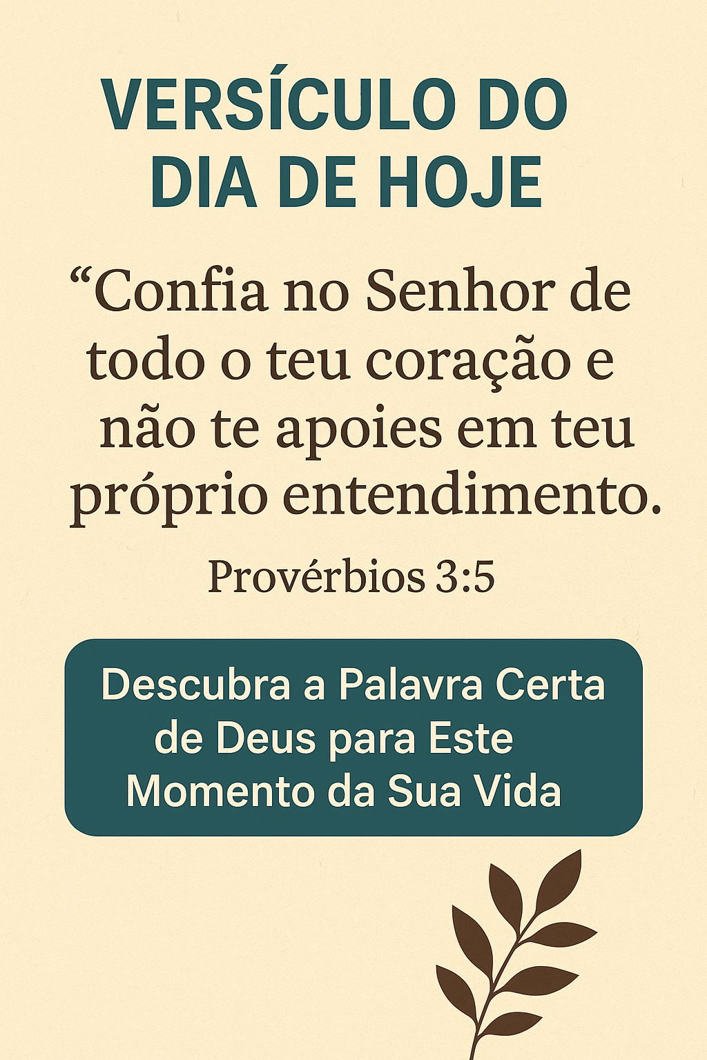 meu versiculo do dia