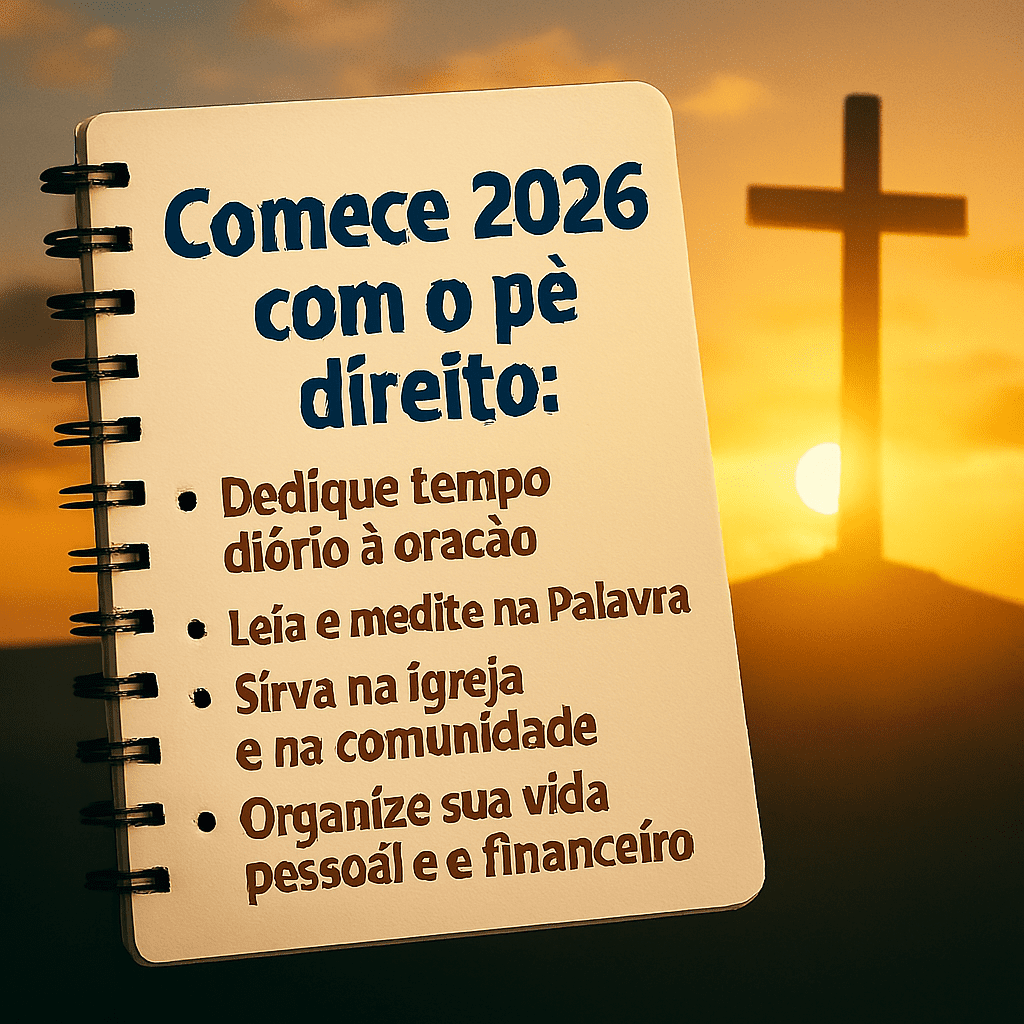 começar o ano de 2026 com o pé direto