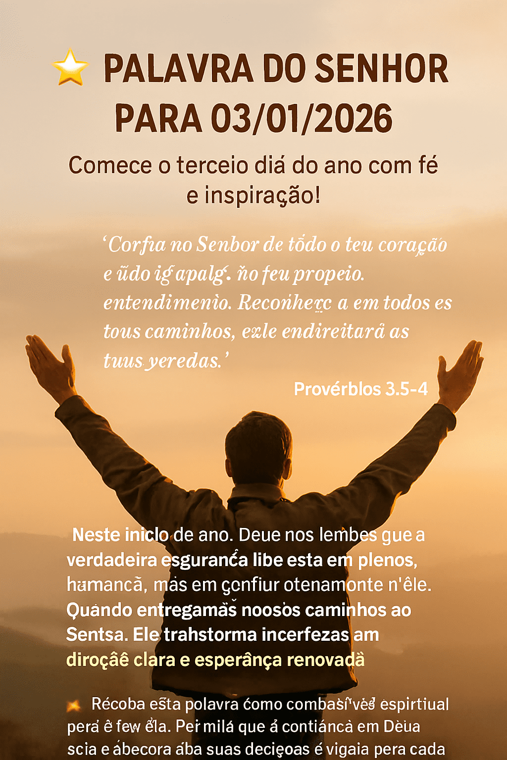 ano novo versiculo para o seu dia