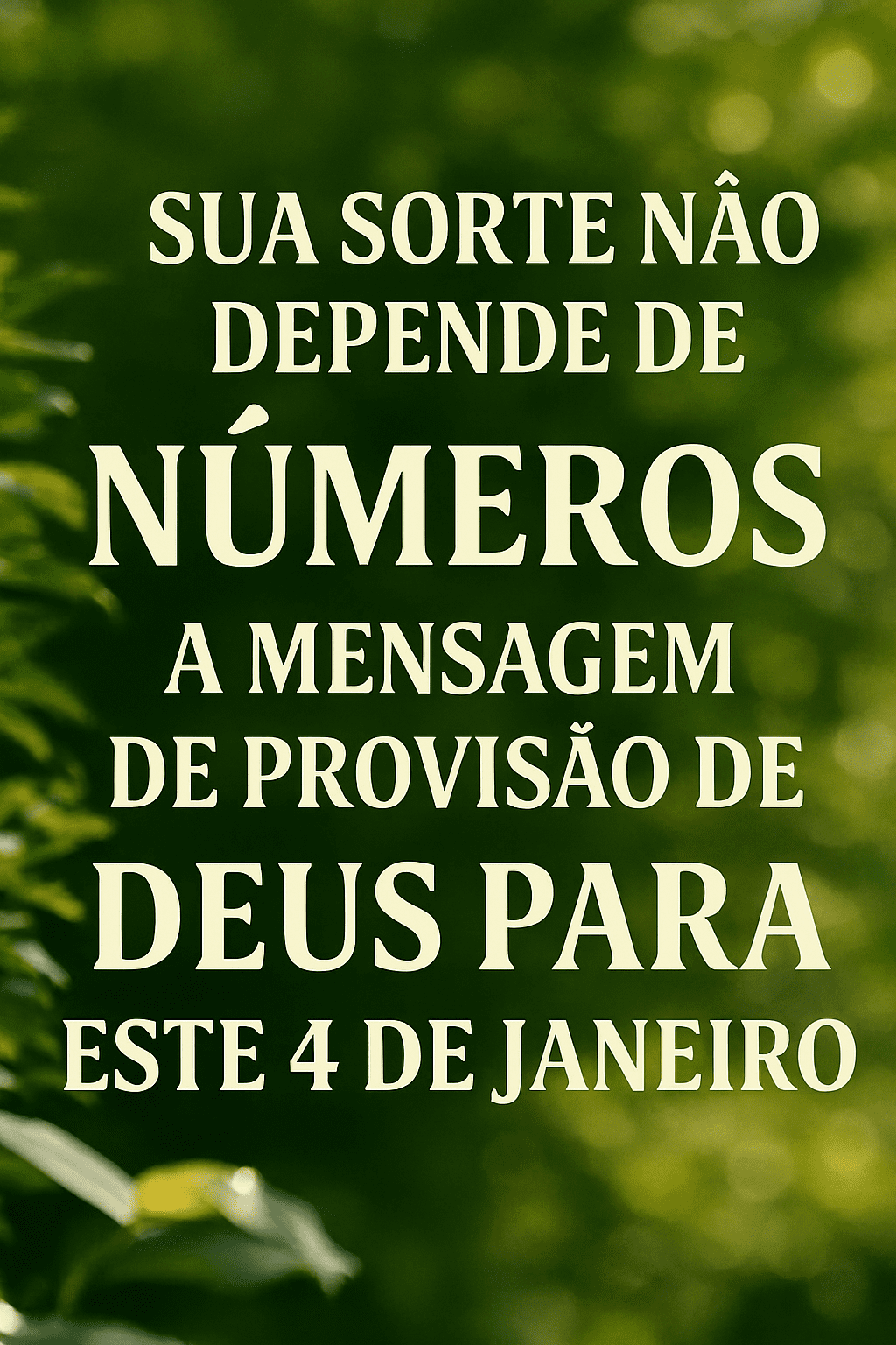 $title$ $focuskw$ sorte ou fé em deus