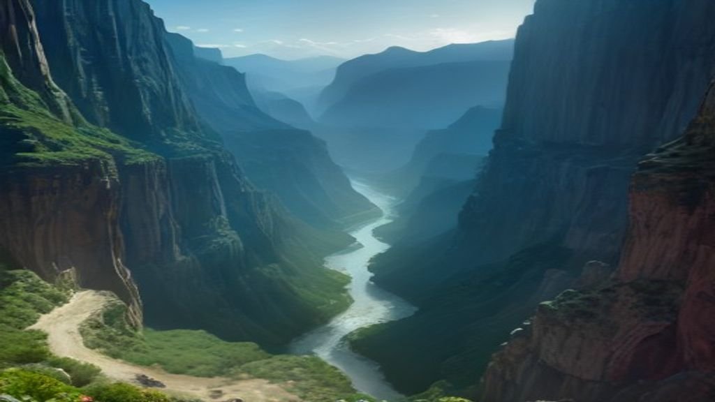 $title$ $focuskw$ Uma paisagem de transição iluminada no Vale de Acor que simboliza a restauração de Deus.