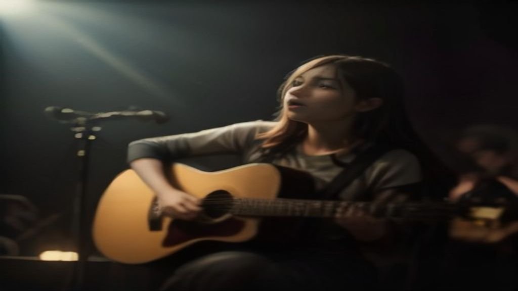 Líder de louvor ministrando com uma Bíblia aberta, exemplificando a música gospel teológica na igreja.